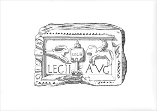 Roman legionary emblem, c1985-c1989