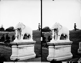 Lucknow elephant statue, Windsor Castle, Berkshire, 1870-1900