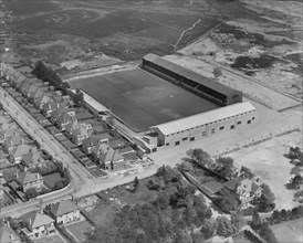 Dean Court football ground, Bournemouth, Dorset, 1937