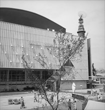Royal Festival Hall, Festival of Britain, South Bank, Lambeth, London, 1951