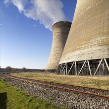 Cooling towers, Didcot 'A' Power Station, Power Station Road, Didcot, Oxfordshire, 2013