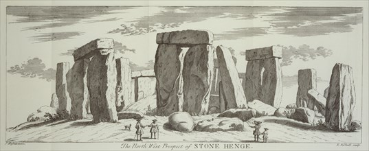 The North West Prospect of Stone Henge', 1725
