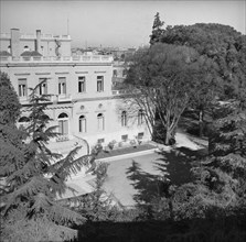 Villa Wolkonsky, residence of the British Ambassador, Via Ludovico di Savoia, Rome, Italy, 1958