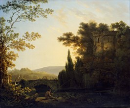 Classical Landscape with a Temple', 1788