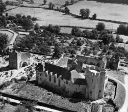 Stokesay Castle, Shropshire, 1948