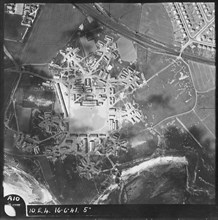 Second World War military camp, Berwich-upon-Tweed, Northumberland, June 1941