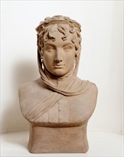 Terracotta bust of Princess Caroline of Brunswick, Rangers House, London, 1814