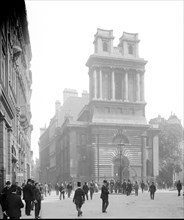 St Mary Woolnoth, Lombard Street, City of London, 1870-1900