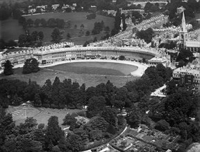 Royal Crescent, Bath, Somerset, 1920