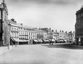 Market Place, Cirencester, Gloucestershire, 1883