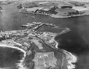 Falmouth Harbour, Cornwall, 1937