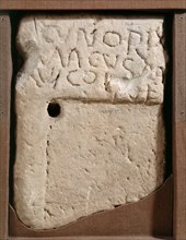 Tombstone of a man named Cunorix, Wroxeter Roman City, Shropshire, c1989-c2007