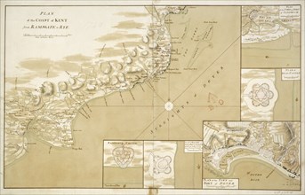 Plan of the coast of Kent from Ramsgate to Rye', 1740