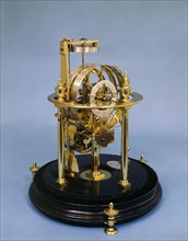 Skeleton clock made by John Joseph Merlin, 1776