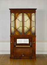 Chamber organ in Kenwood House, Hampstead, London, made by John England & Son, c1790