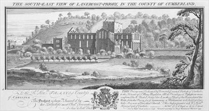 South East View of Lanercost Priory in the County of Cumberland', 1739s