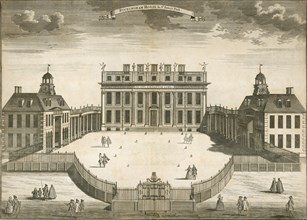Buckingham House in St James Park', London, 1750