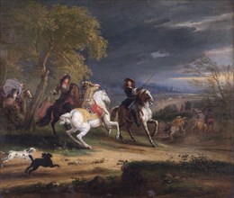 French Generals Arriving before a Town', 1678
