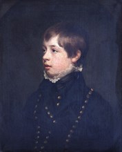 Portrait of English child actor William Henry West Betty, c1805