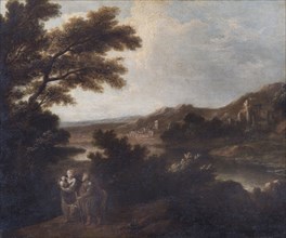 Landscape with Flight into Egypt', 18th century