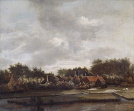 Landscape, with Bleaching Grounds', 17th centurys