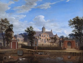 The Chateau of Goudestein, on the River Vecht, near Maarsen', c1674
