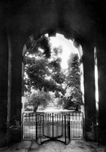Main gate, Botanic Garden, High Street, Oxford, Oxfordshire, 1911