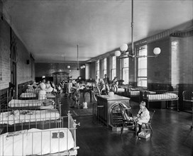Children's ward, Hospital for Sick Children, Great Ormond Street, London, 1893