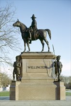 Statue of the Duke of Wellington, Hyde Park Corner, London, c1980-c2017