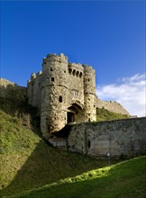 Gatehouse of Carisbrooke Castle, Isle of Wight, c1980-c2017