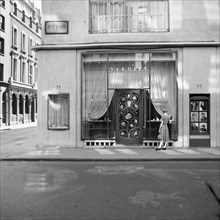 Shop front of Yardley, 33 Old Bond Street, Westminster, London, 1948