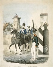 Prussian soldiers, early 19th century