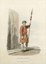 Yeoman of the Guard, St James' Palace, Westminster, London, 1813