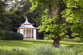 Chinese Temple, Wrest Park Gardens, Silsoe, Bedfordshire, c1980-c2017