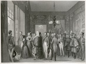 Accession of Queen Victoria, St James's Palace, Westminster, London, 1837