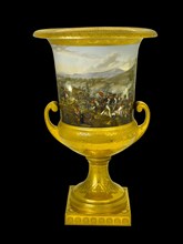 Urn showing the Battle of Vitoria, Spain, 1813 (1817-1819)