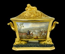 Soup tureen depicting the Battle of Vimeiro, Portugal, 1808 (1817-1819)