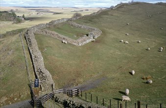 Milecastle 42, Hadrians Wall, Cawfields, Northumberland, c1980-c2017