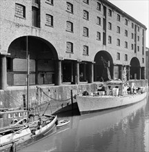 Albert Dock, Liverpool, Merseyside, 1958