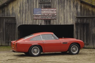 Aston Martin DB4 GT by Touring 1960. Artist: Simon Clay.