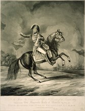 Duke of Wellington at the Battle of Waterloo, 1815