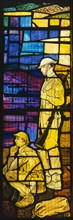 Stained glass window, Royal Garrison Church, Portsmouth, Hampshire, c1980-c2017