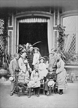 Crown Prince and Princess of Prussia and their family, c1875