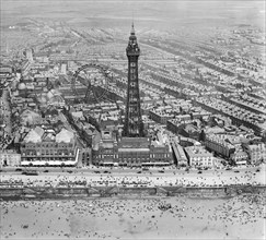 Blackpool Tower, Lancashire, 1920