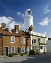Lighthouse and Sole Bay Inn, Southwold, Suffolk, 2010