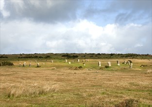 The Hurlers stone circles, Minions, Cornwall, 2006