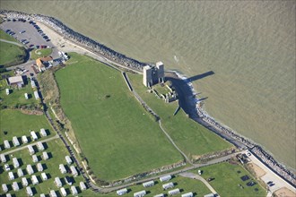 Reculver Towers and Roman fort, Kent, c1980-c2017