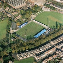 Feethams football and cricket grounds, Darlington, Durham, 1992