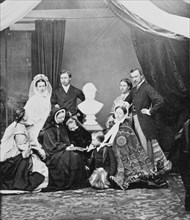 Queen Victoria and her family, Windsor, 1863