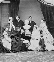 Queen Victoria and her family, Windsor, Berkshire, 1863